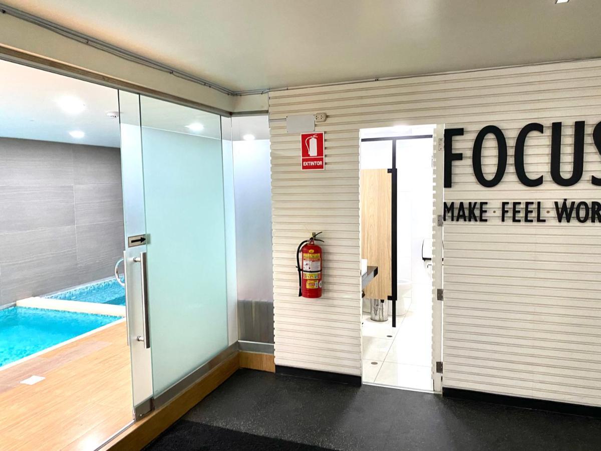 Hermoso Apartamento Con Piscina Miraflores- Canvas Lima Zewnętrze zdjęcie