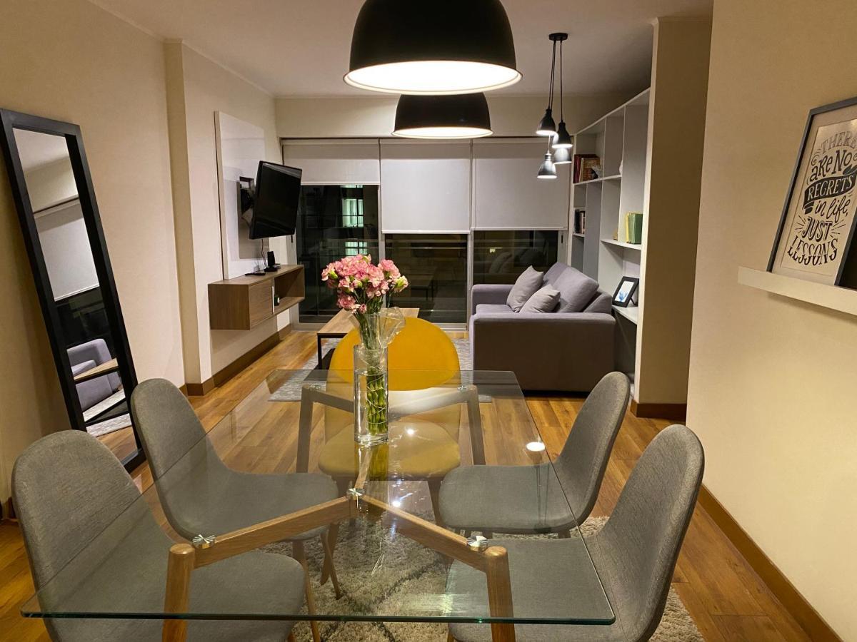 Hermoso Apartamento Con Piscina Miraflores- Canvas Lima Zewnętrze zdjęcie